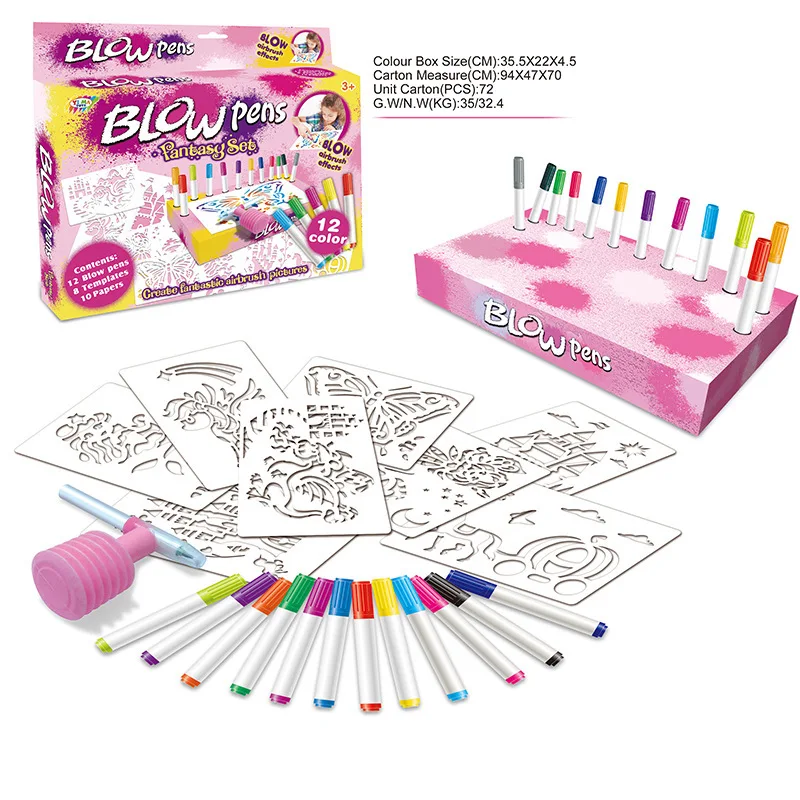 

Hot Sales Three-in-One Spray Painting Spray Color Elf Version Inkjet Hot Selling New Style Educational Early Childhood Education