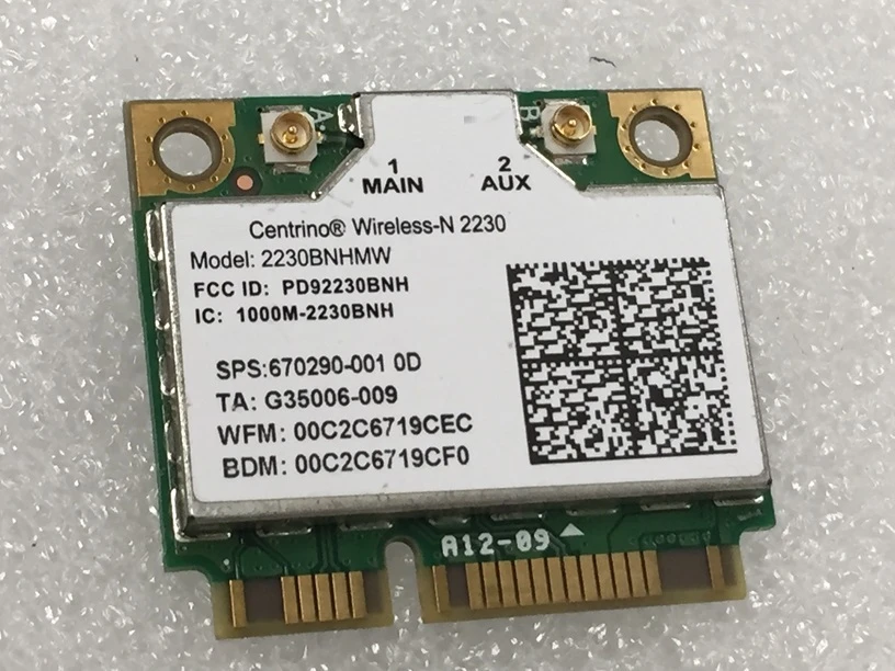 usb wireless adapter New Network Card for Intel Centrino Wireless-N 2230 Half Mini Pcie WIFI for Bluetooth4.0 Card for Hp DV4 DV6 DV7 SPS 670290-001 wireless card
