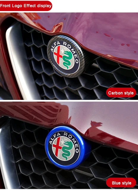 Adesivo Logo Auto Per Alfa Stelvio - Emblema In Nylon | Divisorio Bagagliaio | Accessorio Styling - Foto 8