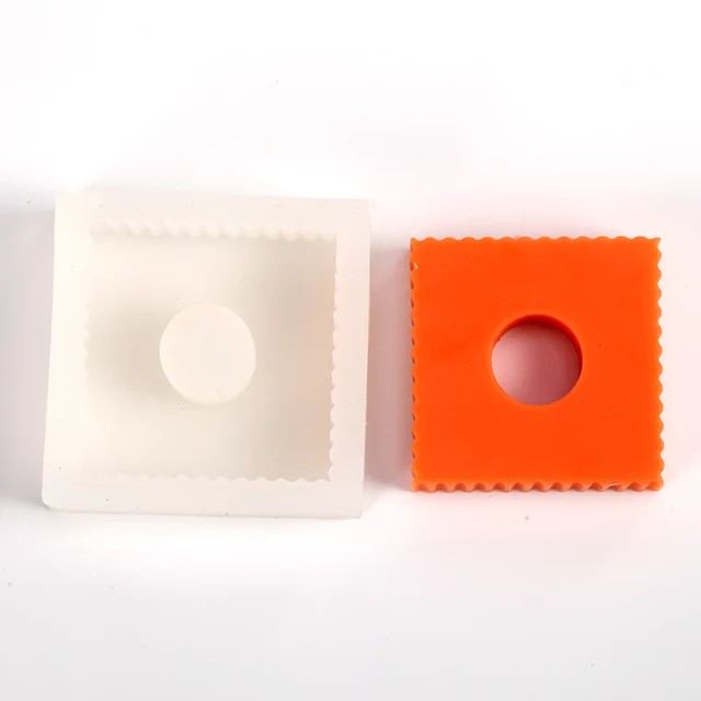 Building Block Candle Molds Aromatherapy Wax Silicone Mould DIY Handmade Home Decoration Tool Square shape
