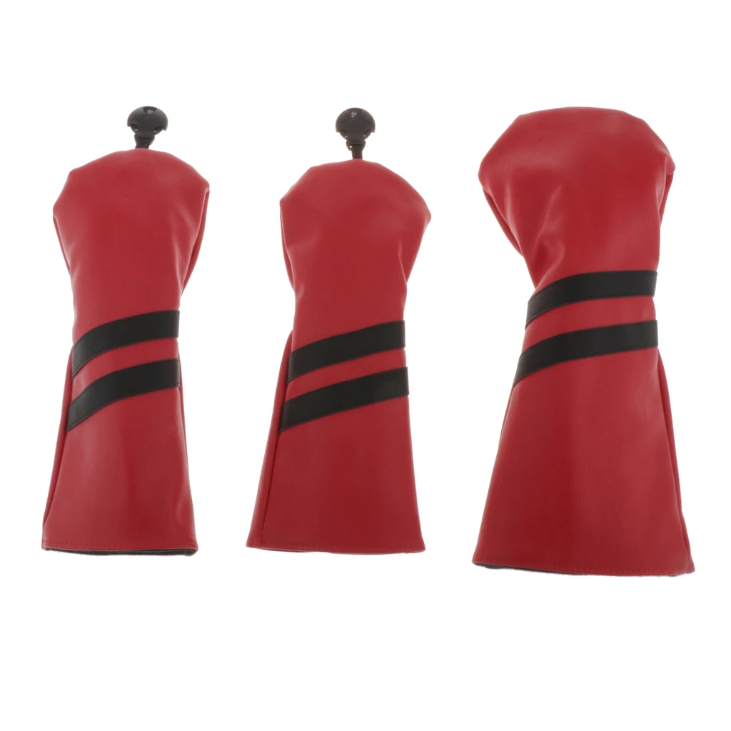 4pcs Golf Headcover NO. 13 5 Driver Wood Head Cover with No. Tag