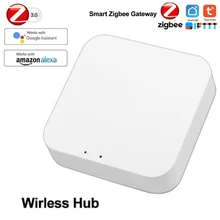 Tuya zigbee 3.0 inteligente hub gateway casa inteligente ponte vida inteligente app controle remoto sem fio funciona com alexa casa do google