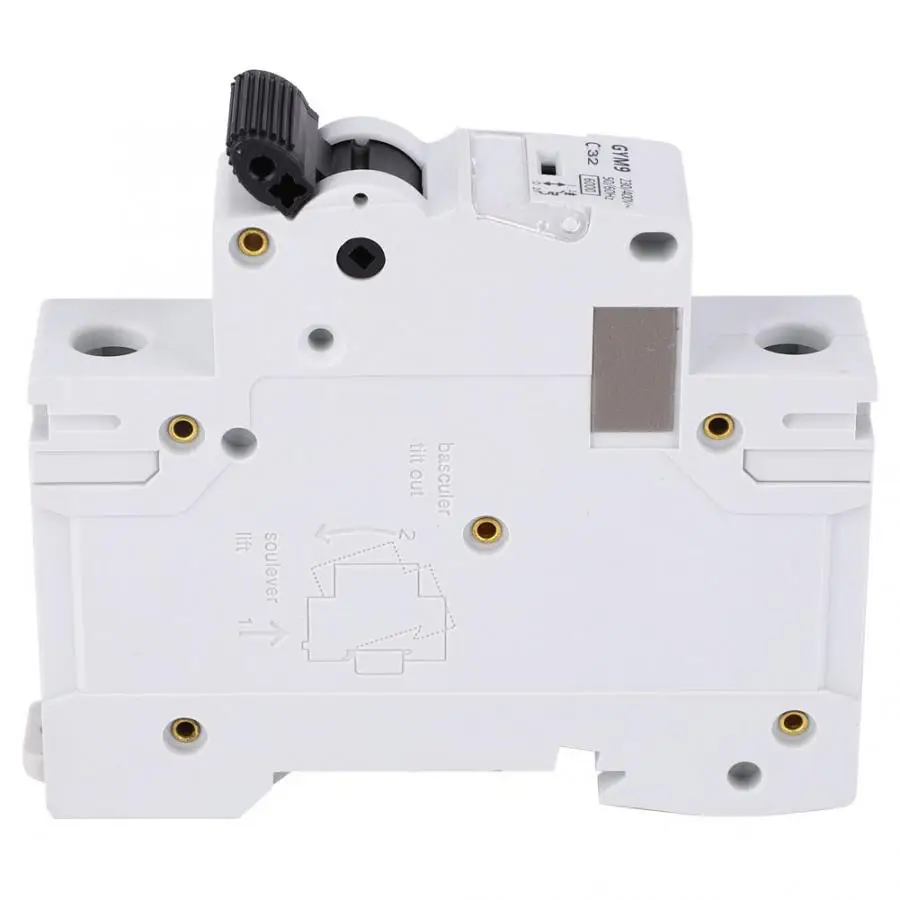1P+ N WiFi умный выключатель с защитой от перегрузки и короткого замыкания AC mcb GYM9230/400 В 50 Гц/60 Гц 16A 25A 32A