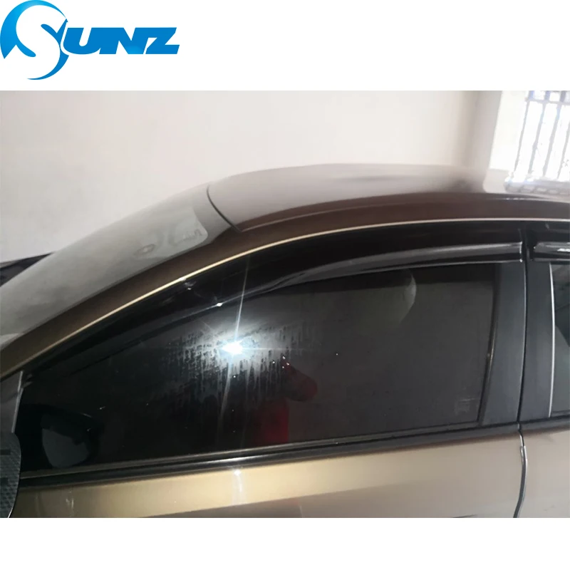 Черное окно козырек дефлектор для Toyota VIOS седан 2014 2015 2016 2017 2018 Защита от солнца