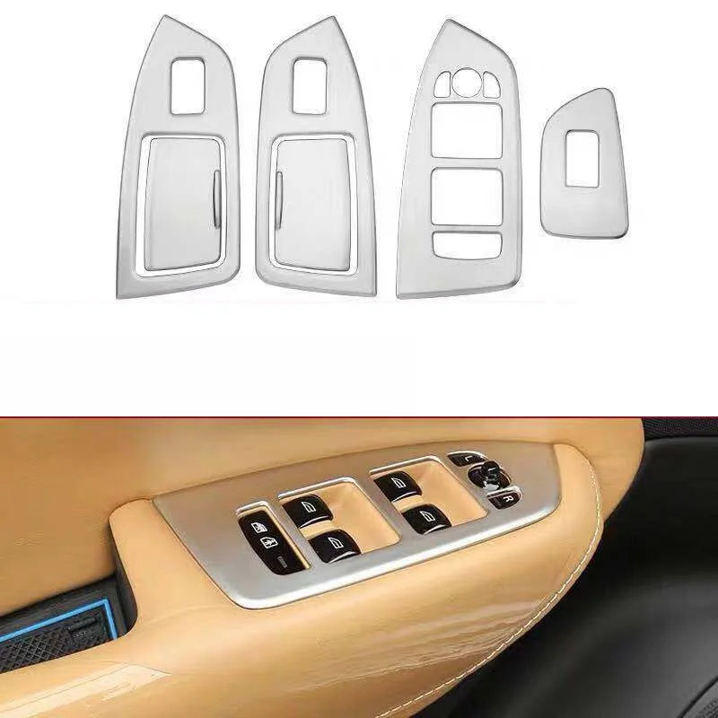 Auto Innen Aufkleber Für Volvo XC90 2015-2025 Hebe Fenster Panel Aufkleber  Getriebe Box Dashboard Schutz Film Auto Zubehör - AliExpress