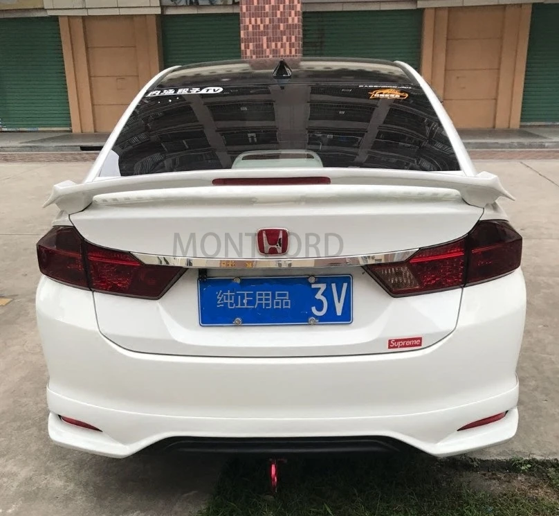 For City Spoiler 2015 2018 honda City Spoiler ABS plastic Material