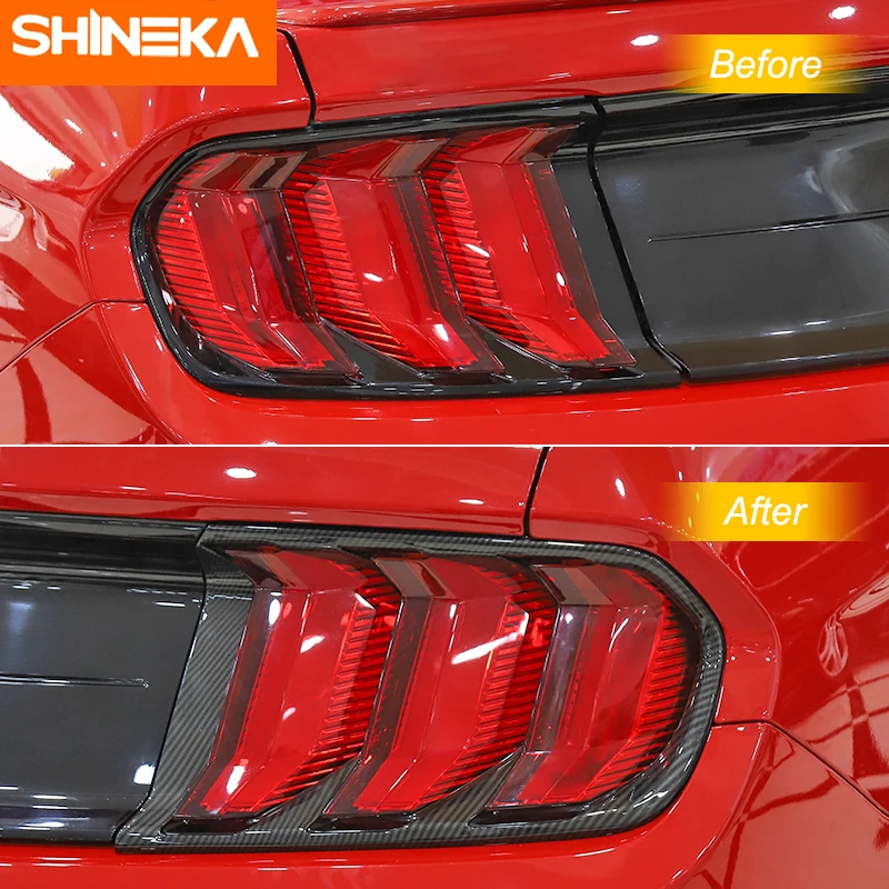 Lamp Hoods For Ford Mustang Car Rear Taillight Decoration