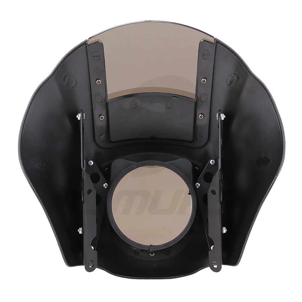 OUMURS мотоцикл 5,7" четверть фары клобук обтекатель лобового стекла крышка для Harley Sportster XL1200 88-19 Железный 883 09-17 Dyna FXR