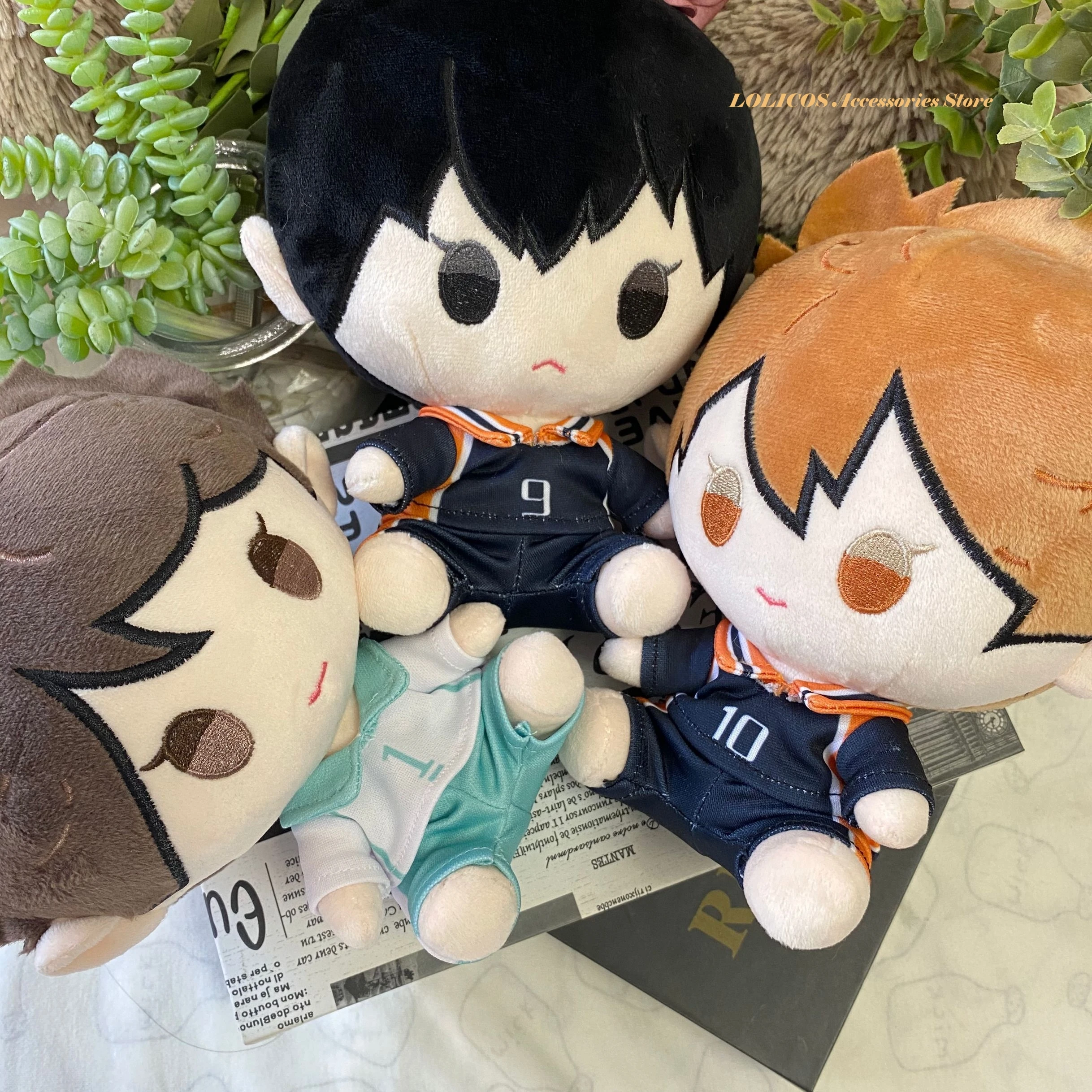 Аниме Haikyuu! Милая плюшевая кукла Tobio Kageyama Shoyo Hinata Oikawa Tooru Набивная игрушка костюм