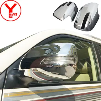 

rearview mirror cover For Toyota Land cruiser 200 GXR V6 V8 2016 2017 2018 2019 chrome ABS side mirror parts accessories YCSUNZ