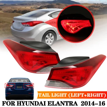 

Tail Light With Bulb for Hyundai Elantra 2014 2015 2016 Tail Light Outter Side Left Right Reverse Brake Signal Light Accessories