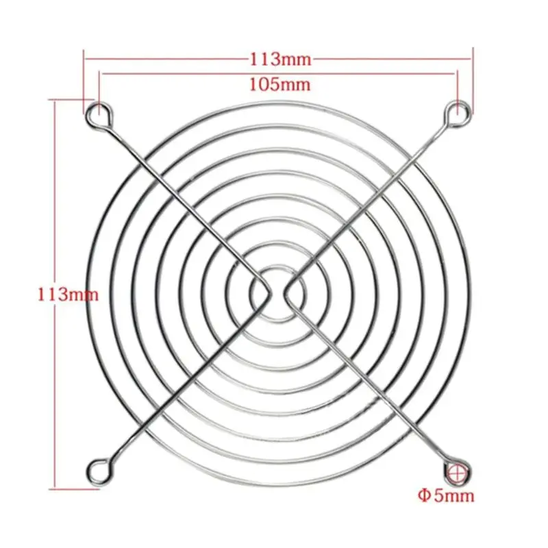 Axial Flow Fan Cover Metal Wire For CPU Fan DC Fan Protector Protective Covers Universal For Electric Machine