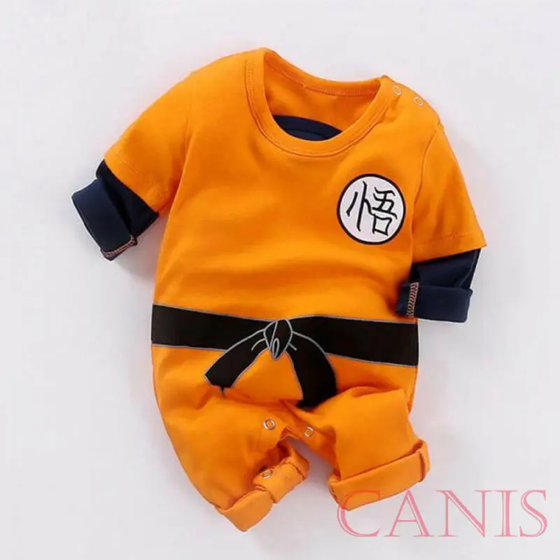 

Dragon Ball Toddler Kid Baby Boy Girl Goku One Piece Jumpsuit Romper Clothes