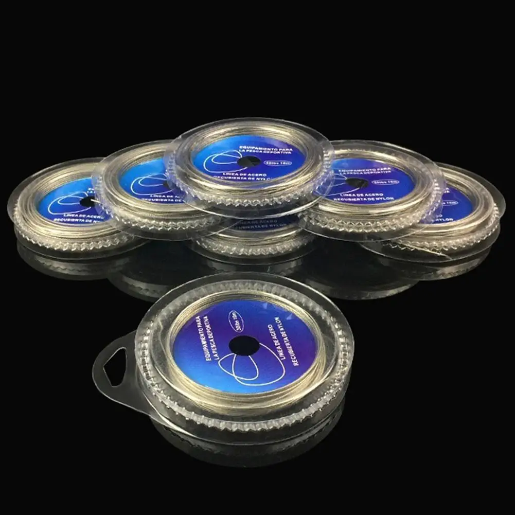 

10M 7 Strands Braid 10LB-120LB Stainless Steel Wire Super Strong Fishing Line HOT SALES 2020