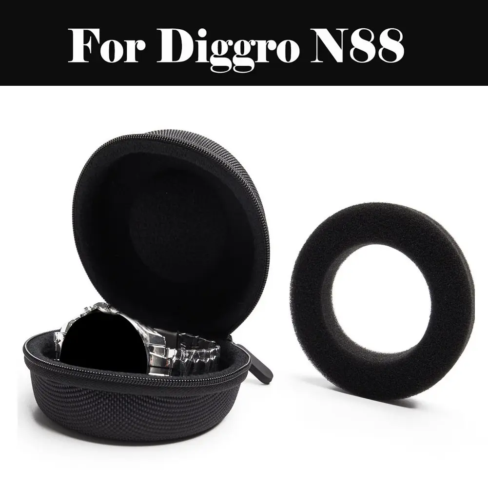 

Roll Watch Storage Box Black Travel Watch Package Case Women Jewelry Gift Box Mens Mechanical Watch Storage Box For Diggro N88