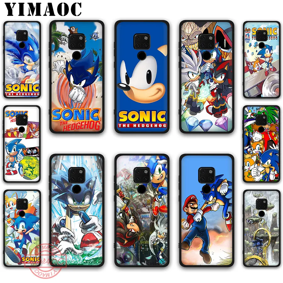 Мягкий силиконовый чехол YIMAOC серии Sonic Ежик для Huawei Mate 10 20 30 Lite Pro Nova 2i 3i 3 4 5i 2 |