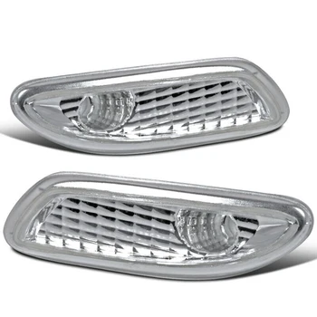 

Front corner Signal Parking lights For Mercedes-Benz W203 C-class 01-07 1 pair Car Auto ABS Plastic
