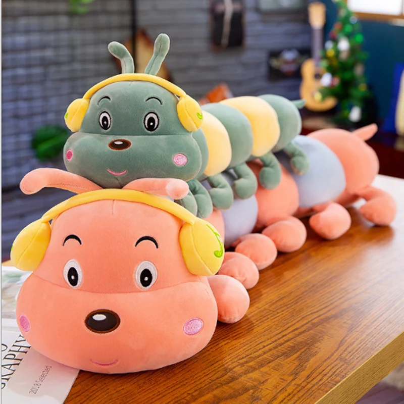 

1pc 50-60cm New Cute Plush Insect Toys Cartoon Tyrannosaurus Cute Stuffed Toy Dolls for Kids Children Boys Birthday Gift
