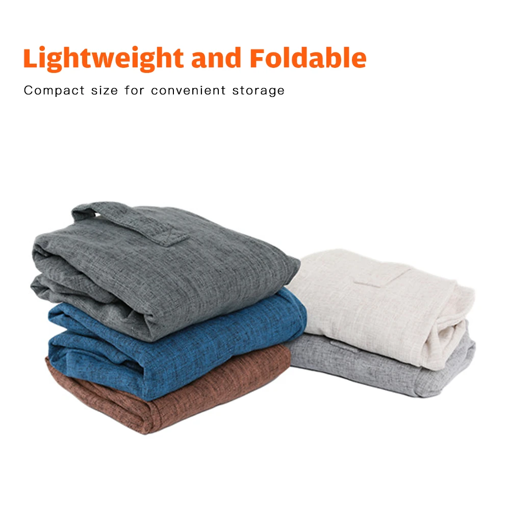 55cm/65cm/75cm Cotton+Linen Protective Yoga Ball Cover Exercise Gym Workout Balance Ball Cover Yoga Fitness Equipment