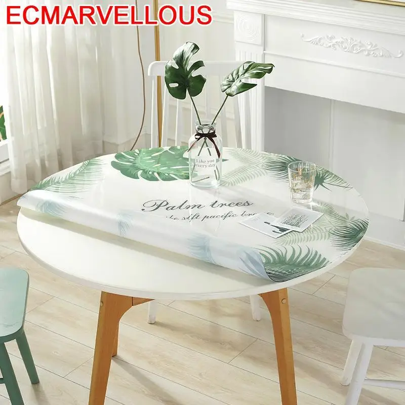 Обеденный пластиковый обрус Kuchenny Tafel Kleed Свадебный водонепроницаемый круглый Toalha