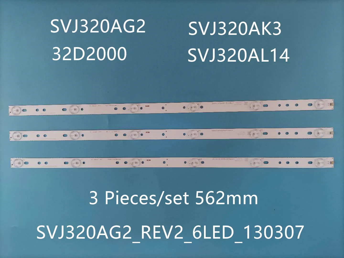 Светодиодная лента Hisense ChangHong SVJ320AG2 562 32D2000 LB C320X14 SVJ320AK3 SVJ320AL1 3 шт./компл.
