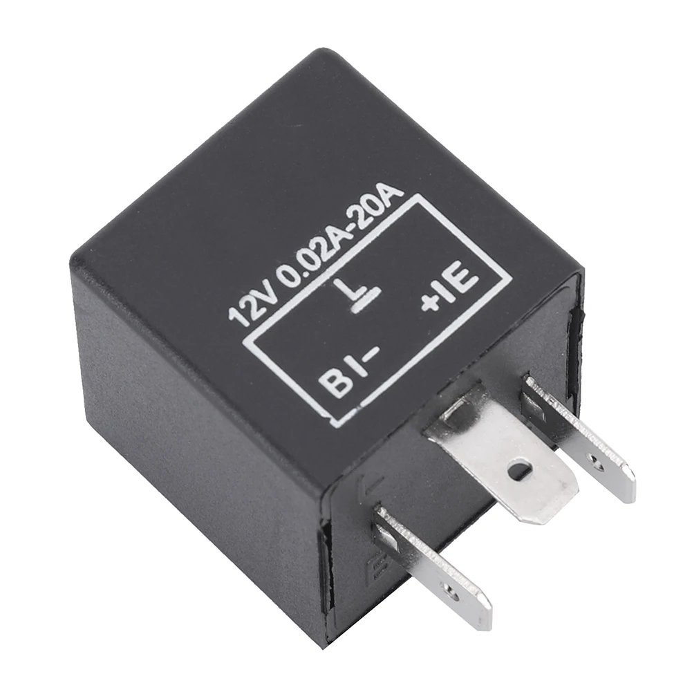 CF14 12V 24V 3 Pins Waterproof LED Turn Light Electric Flasher Flash Relay for Car dustproof 400 working hours | Автомобили и