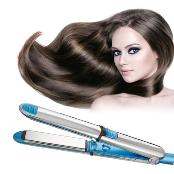 

Ceramic Hair Straightener Flat Iron Safty Fast Heating Electric Hair Iron Hair Curler Tongs Nano Titanium Straight Hair Machine