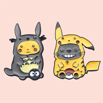 

PC881 Eastknight 20pcs/lot Wholesale Pikachu Lapel Pin brooch badge