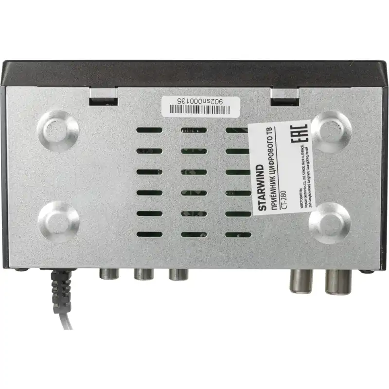 Ресивер DVB-T2 STARWIND CT-280, черный