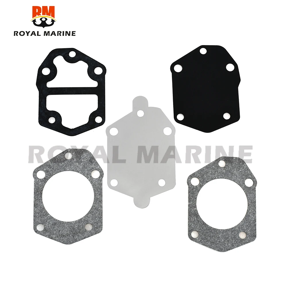 692-24411-00，663-24411-00 Diaphragm 648-24434-01 648-24435-02 Gasket Body Fuel Pump set for Yamaha 15HP-90HP boat motor | Автомобили и