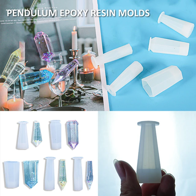 DIY Epoxy Mold 6 Three-dimensional Pendulum Silicone Resin Mold New Mirror  Jewelry Creative Handmade - AliExpress