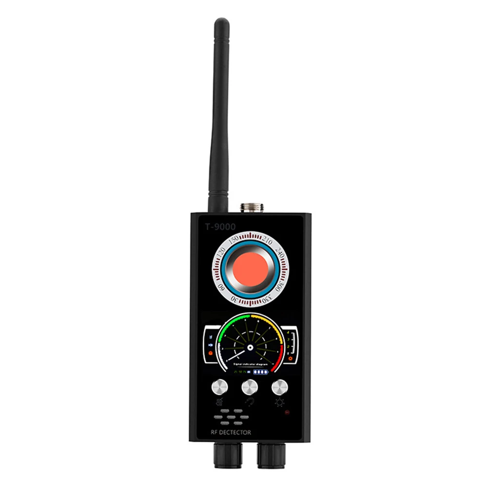 Multifunction GPS Automatic Rechargeable Audio Portable RF Signal Wireless Tracker Bug Finder Anti Spy Scanner Camera Detector