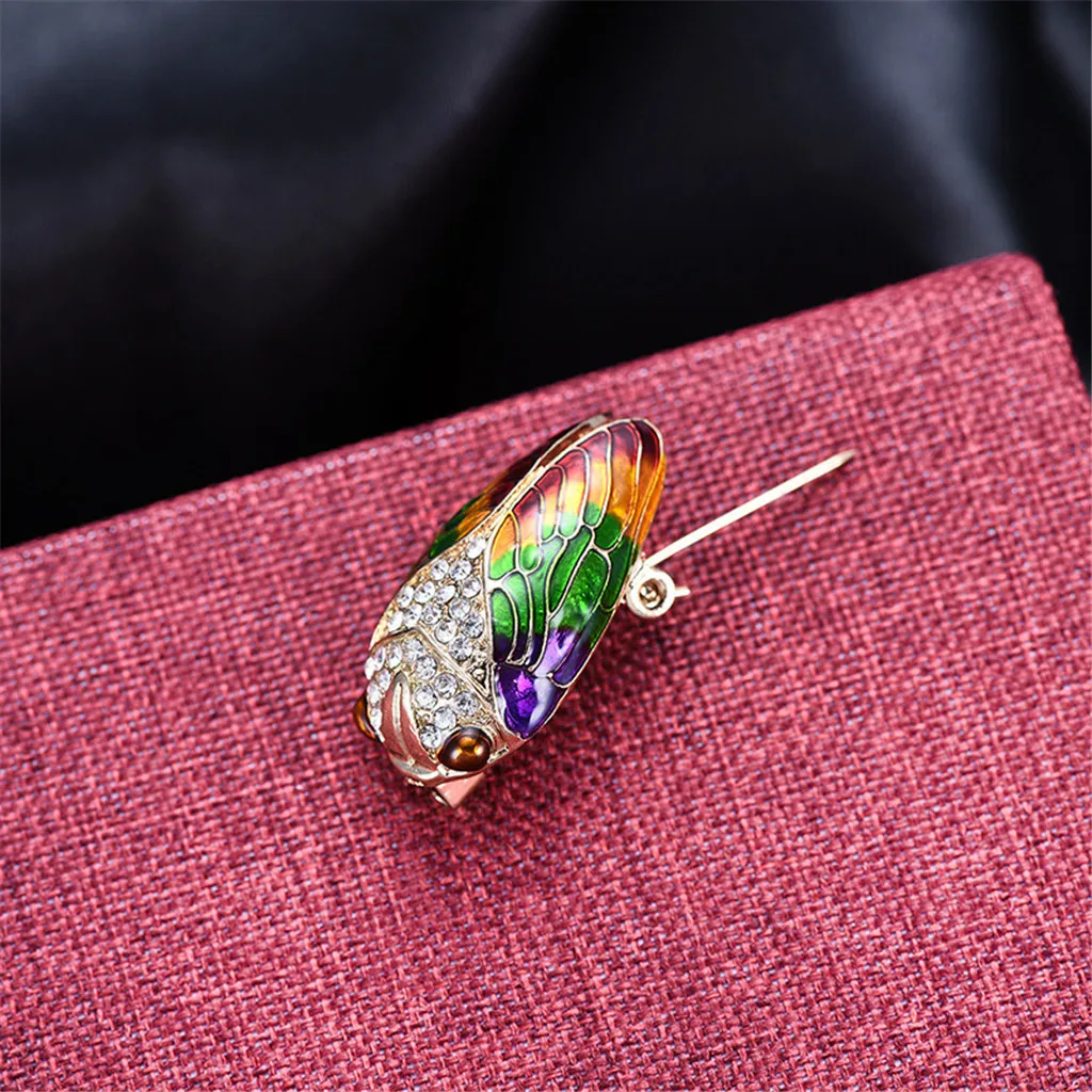 Cicada брошь насекомые модные украшения с шармами значок банкетные булавки для