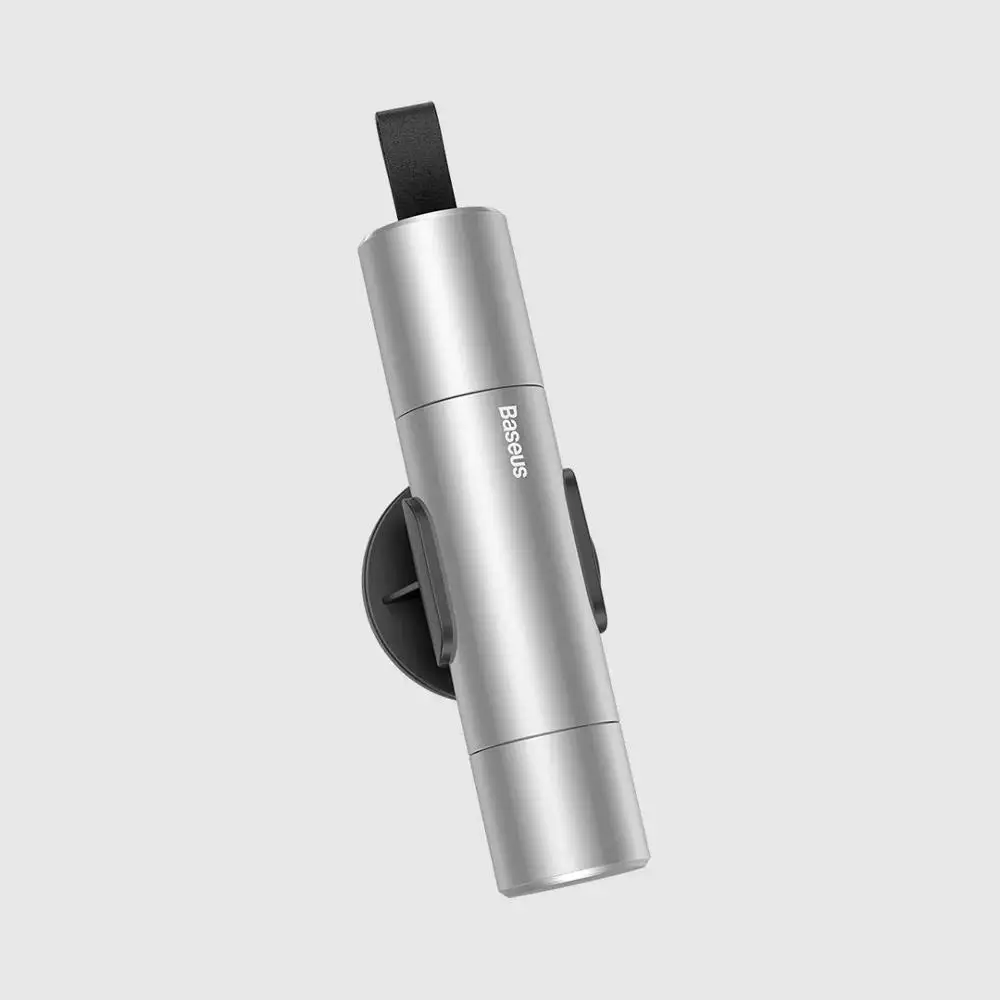 Emergency Window Breaker, Glass breaker with Seat Belt Cutter GenieUs