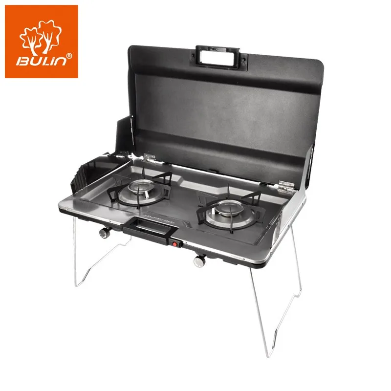 Outdoor Double Burners High Pressure Propane Gas Stove – R & B Import