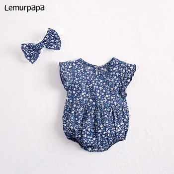 

Floral Baby Clothes Rompers Girl Onesie Newborn Outfit Costume Fashion Jumpsuits Baby Romper Girls 0-3y bebe Clothing Girls