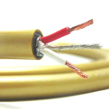 

1pair Cardas Hexlink Golden 5-C Grade fever hifi Power Cable Power Wire for RCA Power Audio AMP Cable