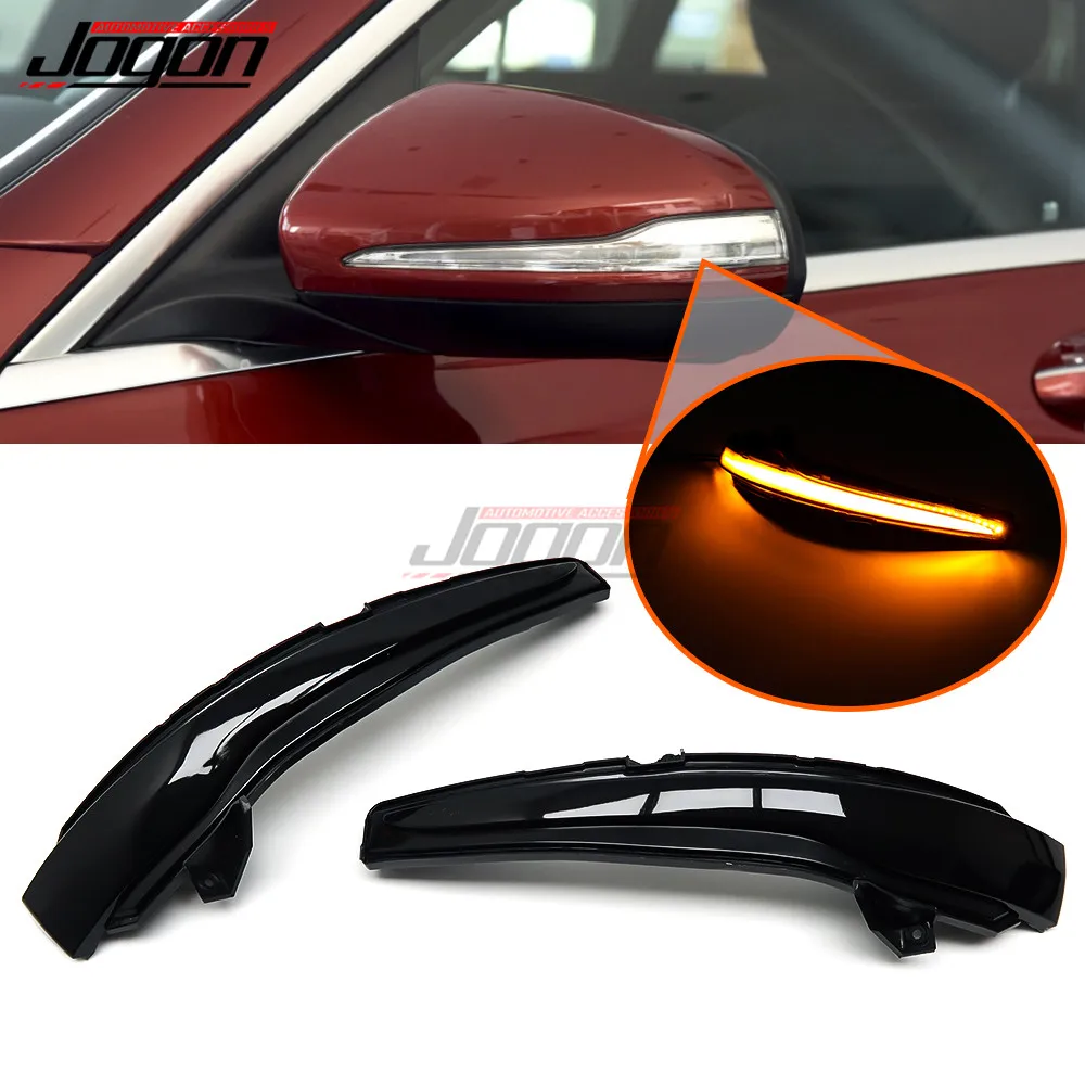 Side Mirror Sequential Blink Turn Signal Light SET For Mercedes C E S