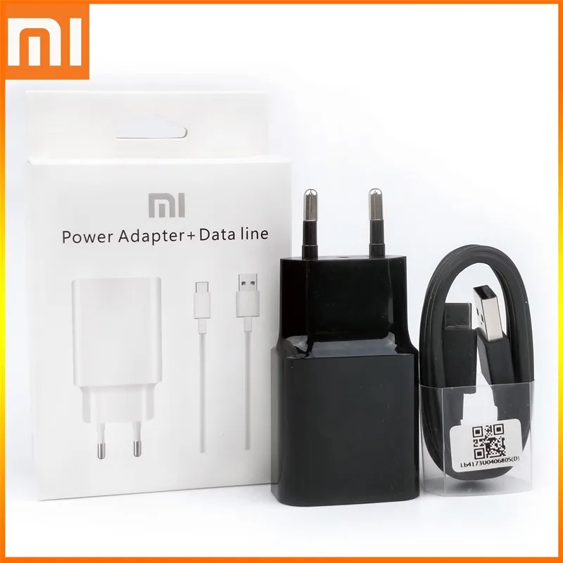 Быстрое зарядное устройство XiaoMi Mi6 оригинальное QC3.0 EU 18 Вт адаптер питания usb-c