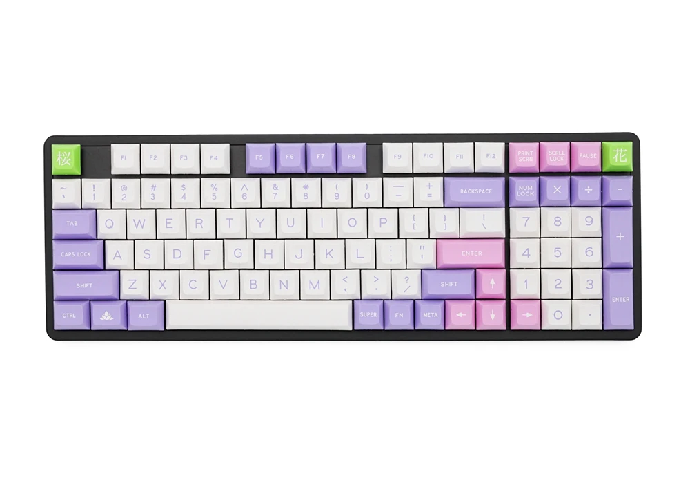  hot swappable YC96 pcb Custom Mechanical Keyboard rgb smd switch leds type c usb port blue tooth 4.