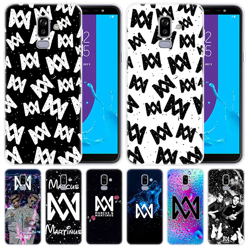 luxury Soft Silicone Case Marcus Martinus for Samsung Galaxy J8 J7 J6 J4 J2 2018 Core J3 2016 J5 2017 EU Plus Prime Cover | Мобильные