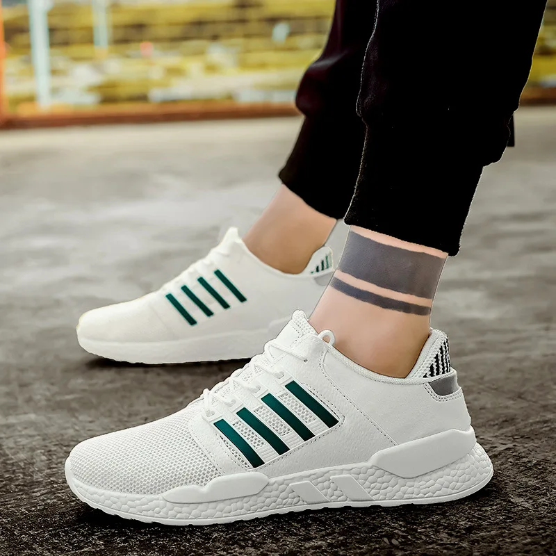 

2019 Autumn New Style MEN'S SHOES Korean-style Trend Casual Running Athletic Shoes Versatile Mesh Breathable Trendy Shoes