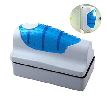 

Magnetic brush glass algae scraper cleaning aquarium fish tank floating curve 2 packs