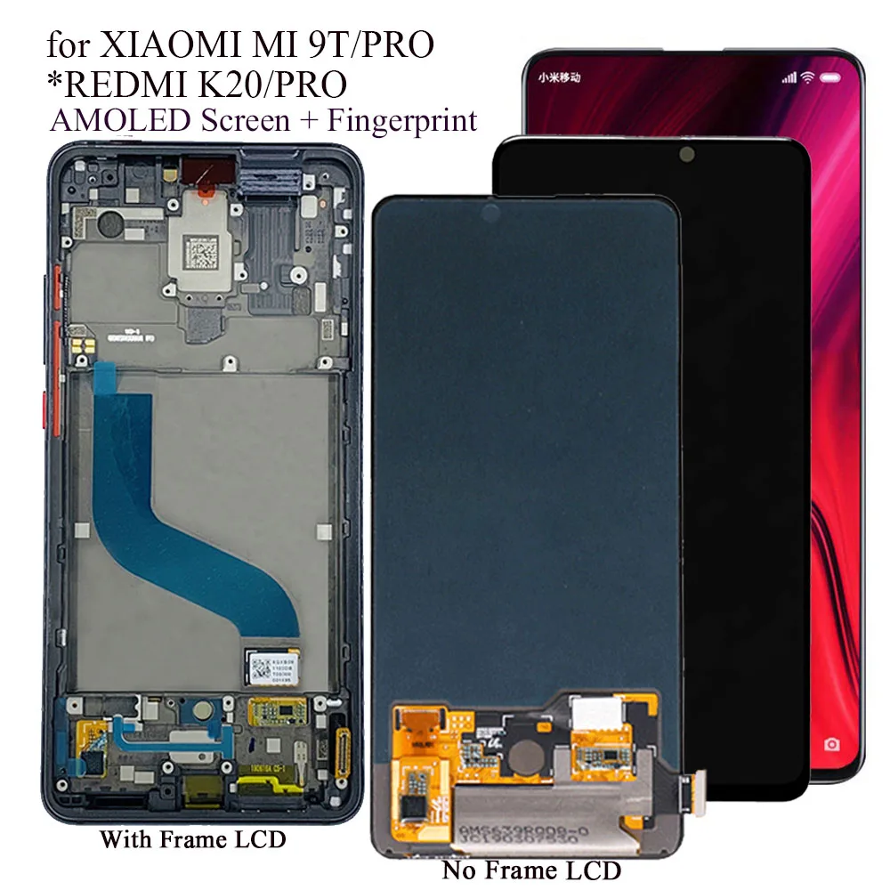 AMOLED Screen For Mi 9T Mi 9 T Pro Lcd 