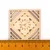 Китайский стиль ретро часы деревянный узор Круглый квадратный Скрапбукинг Ремесло ручной работы аксессуар шитье домашний Декор 5 шт 45 мм - Цвет: 1