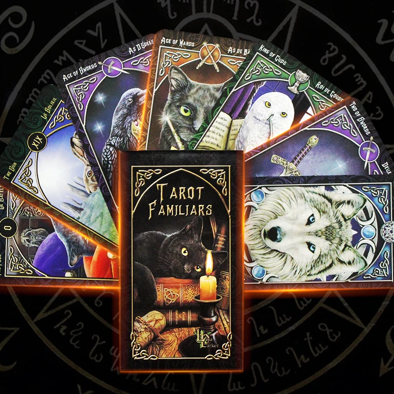 New Arrive Tarot Familiars Creative Oracle Card High Quality Entertainment Playing Card Deck Board Game Drink/Party Game Gift