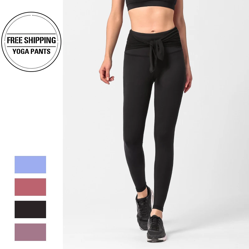 

Women Yoga Pants Sports Running Sportswear Stretchy Fitness Leggings Seamless Tummy Control Gym Compression Tights Pants