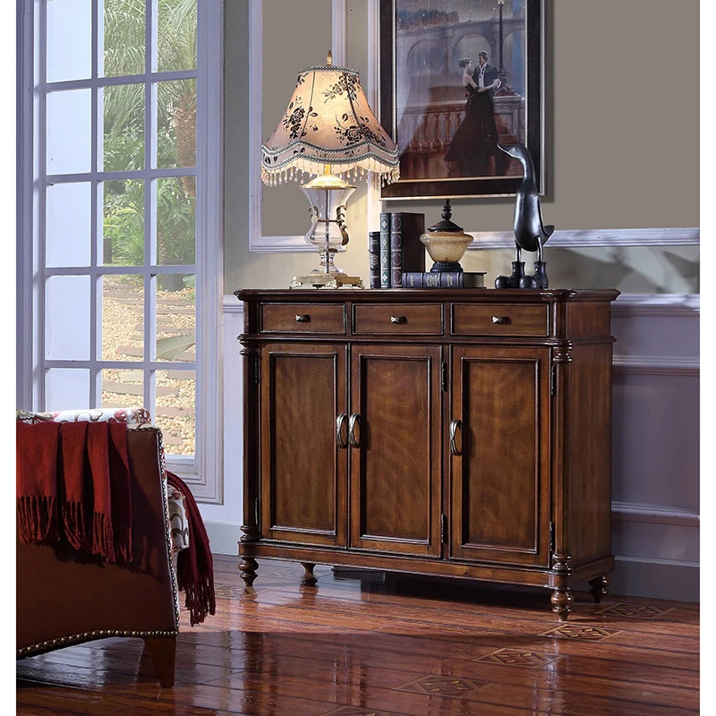 

Buffet cabinet sideboard of toll box side board and shoe cabinet WA706