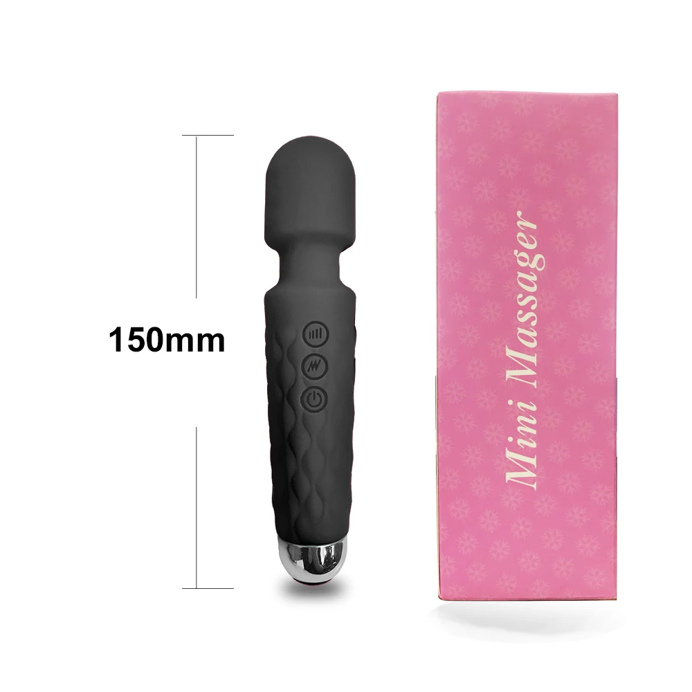 20 Speed Mini Powerful Vibrator for Women G Spot AV Magic Wand Clitoris Stimulator Dildo Vibrating