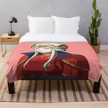 

Adult Edelgard Timeskip Fire Emblem Three Ho Throw Blanket Soft Sherpa Blanket Bed Sheet Single Knee Blanket Office Nap Blanket